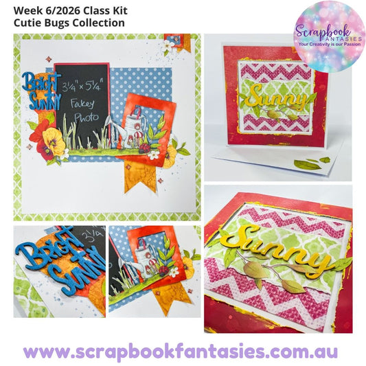Classes Kit for Week 6/2026 - Cutie Bugs Collection