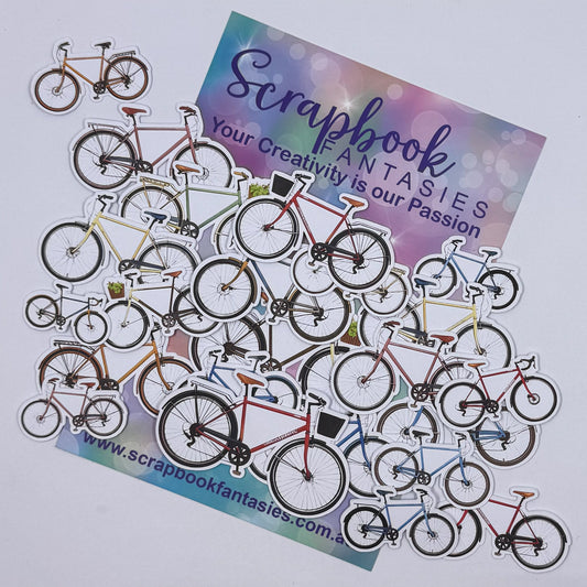 Colour-Cuts - Bicycles (over 20 pieces) 20827