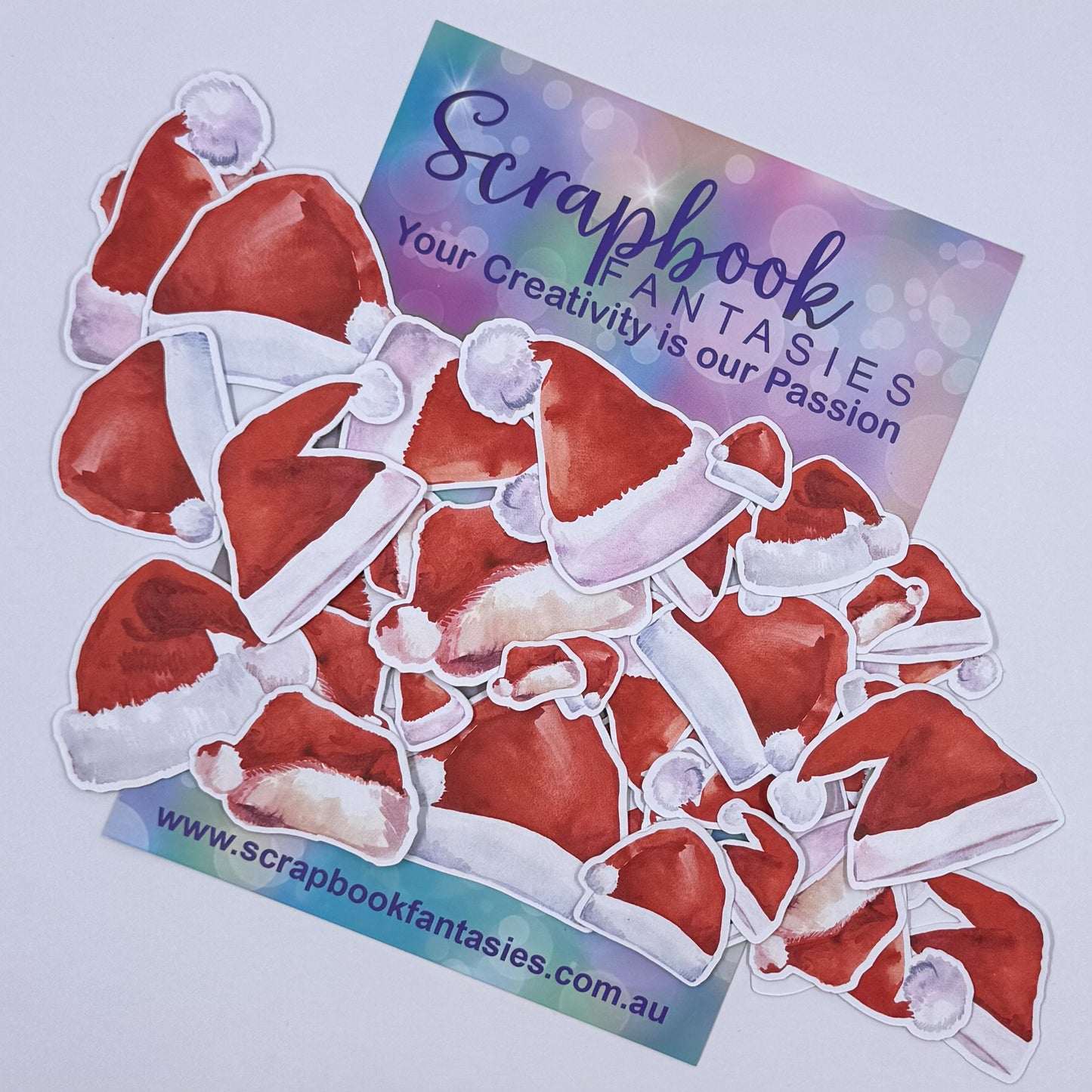 Colour-Cuts - Christmas Hats (over 40 pieces) 20778