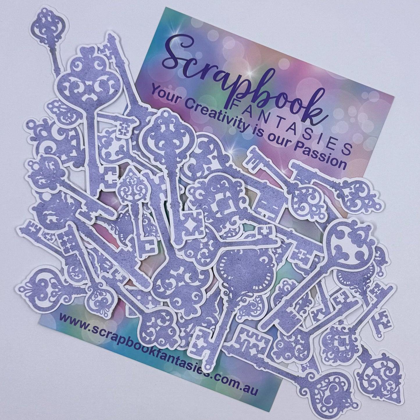 Colour-Cuts - Lilac Keys (36 pieces) 20767