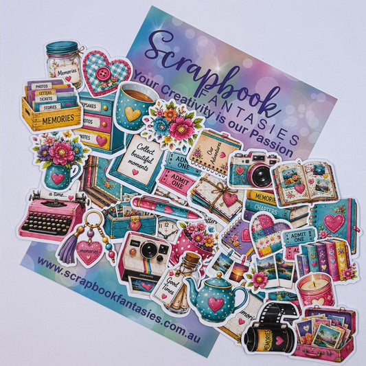 Colour-Cuts - My Memories (over 35 pieces) 20897