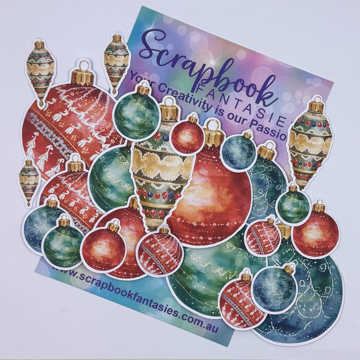 Colour-Cuts - Ornaments (over 20 pieces) 20833
