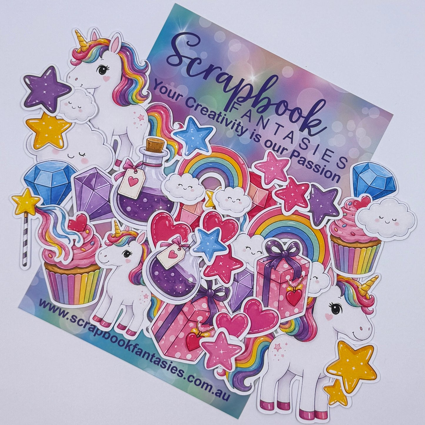 Colour-Cuts - Unicorn Dreams (over 38 pieces) 20883
