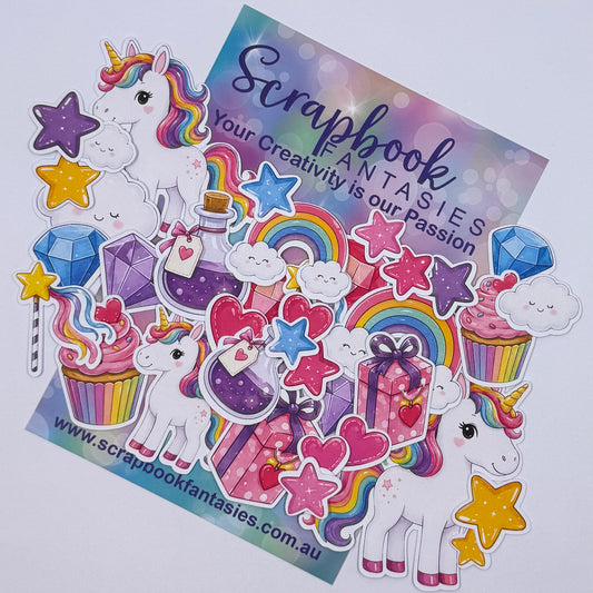 Colour-Cuts - Unicorn Dreams (over 38 pieces) 20883