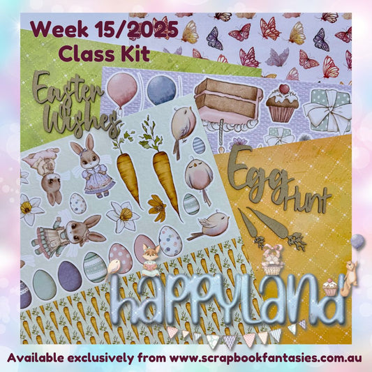 Class Kit for Live Classes Week 15/2025 with Alicia Redshaw (Monday 7 April) - Happyland Collection