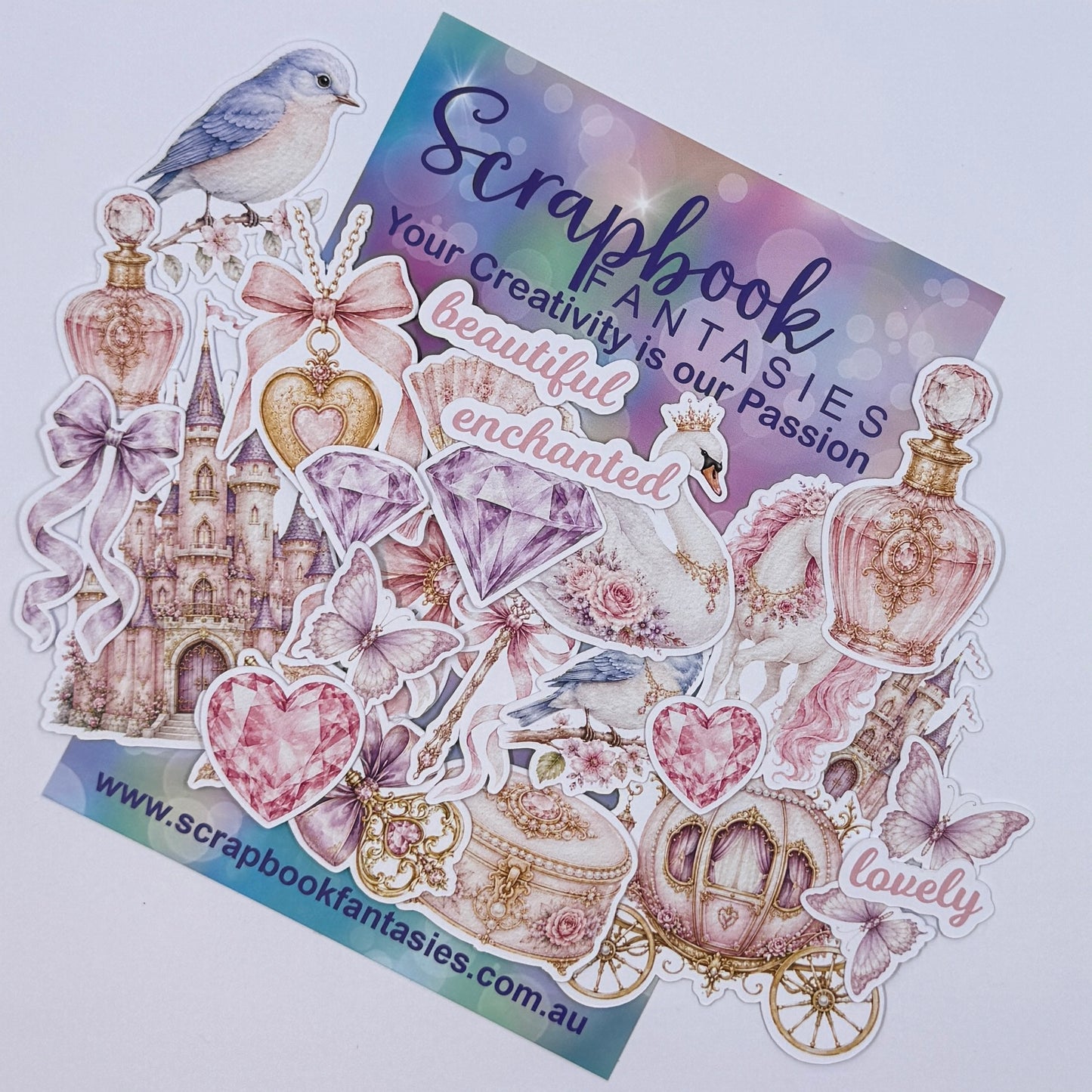 Fairytale Princess Colour-Cuts - Accessories (over 25 pieces) 20894
