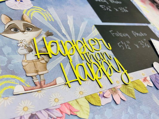 Happyland Happier than Happy Friday Night Scrap-Along Class Kit - 31 January 2025