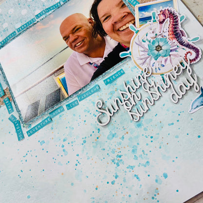 Sunshine on a Sunshiney Day Friday Night Scrap-Along Class Kit - 15 August 2025