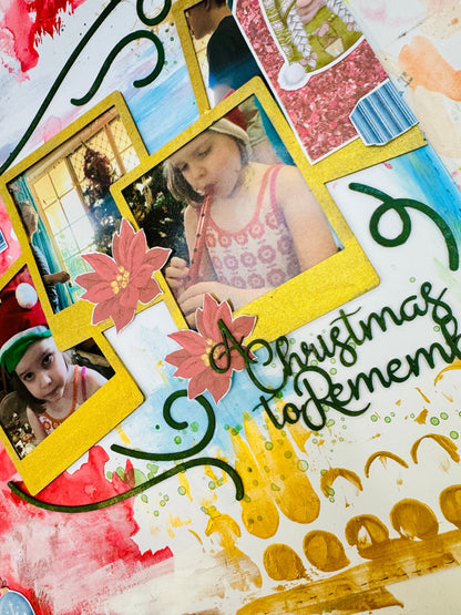 Mixed Media Christmas Class Kit - Christmas Super Weekend Class 1 - Friday 27 September 2024