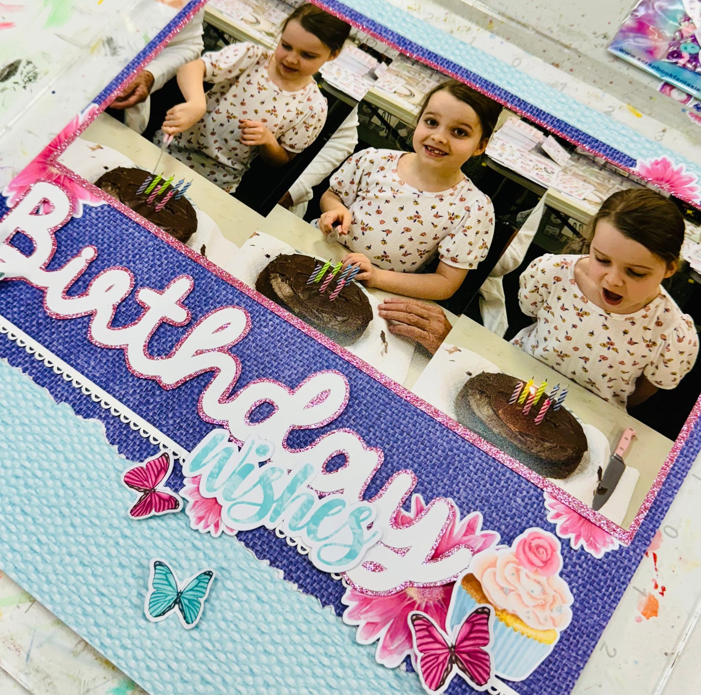 Friday Night Scrap-Along Class Kit: Birthday Bonanza - Friday 22 November 2024