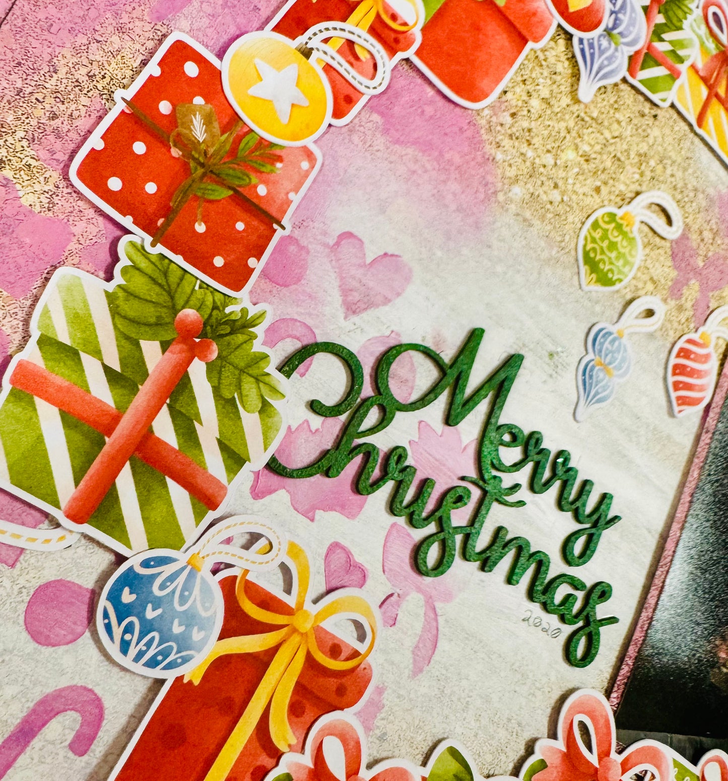 Christmas Gifts Scrapbook Page - Christmas Super Weekend Class 11 - 29 September 2024