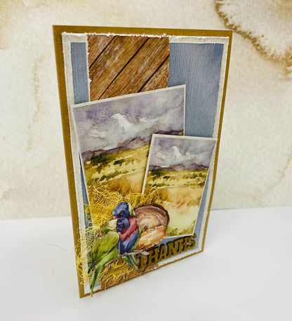 Aussie Super Weekend Class 2 Kit - Aussie Thanks Cardmaking Class with Alicia Redshaw - Friday 29 November 2024