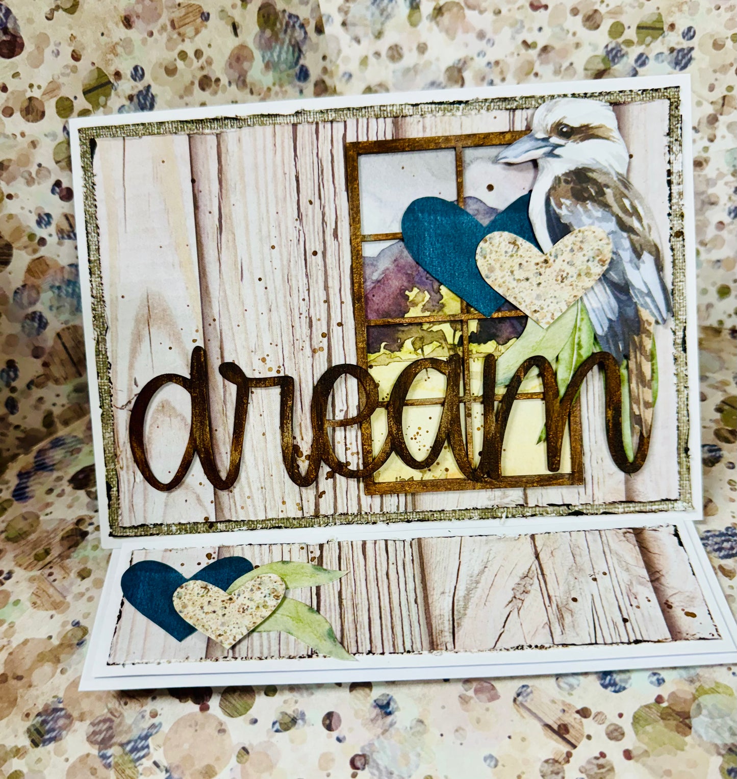 Aussie Super Weekend Class 10 Kit - Kookaburra Dream Easel Cardmaking Class with Alicia Redshaw - Monday 2 December 2024