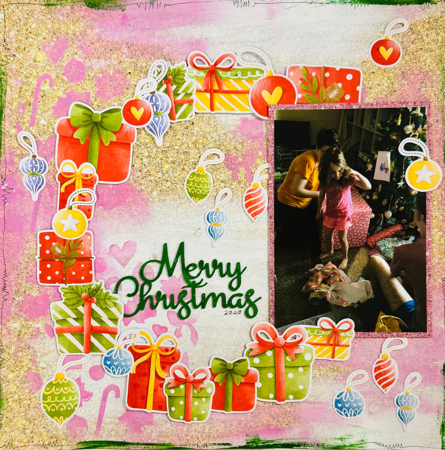 Christmas Gifts Scrapbook Page - Christmas Super Weekend Class 11 - 29 September 2024