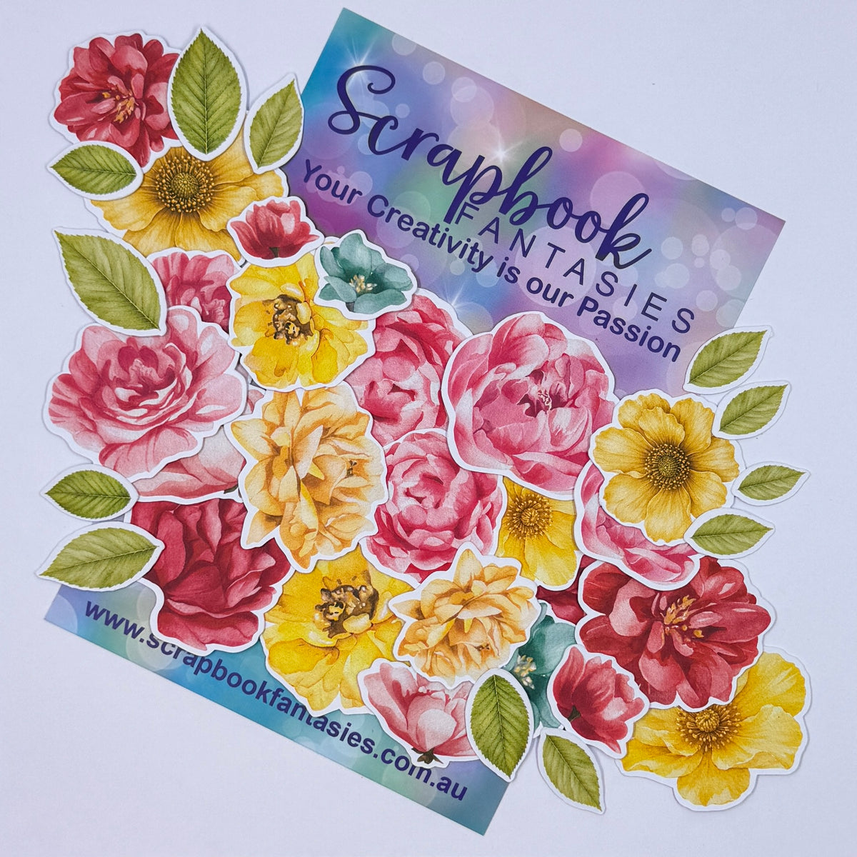 Generations Colour-Cuts - Flowers (over 35 pieces) 20927