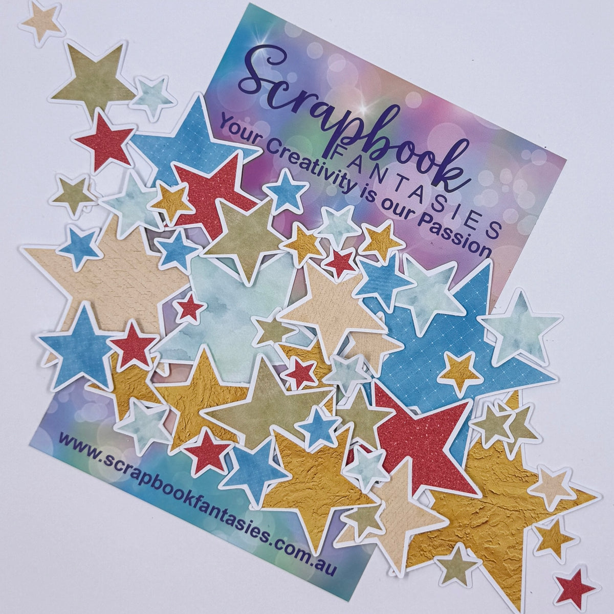 Generations Colour-Cuts - Lots of Stars (over 50 pieces) 20956