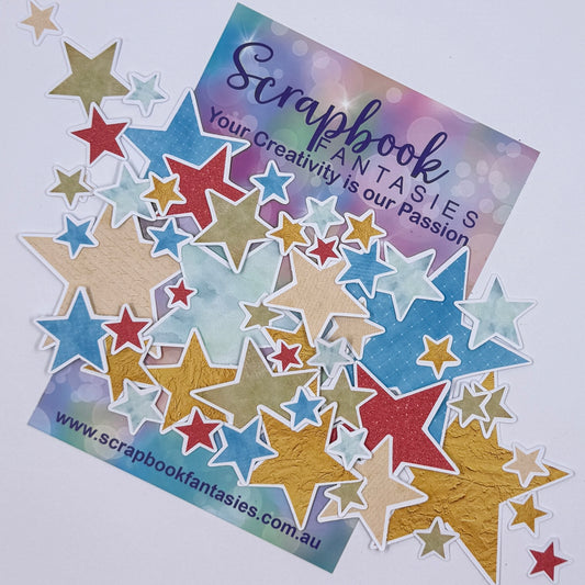 Generations Colour-Cuts - Stars & Banners (over 50 pieces) 20956