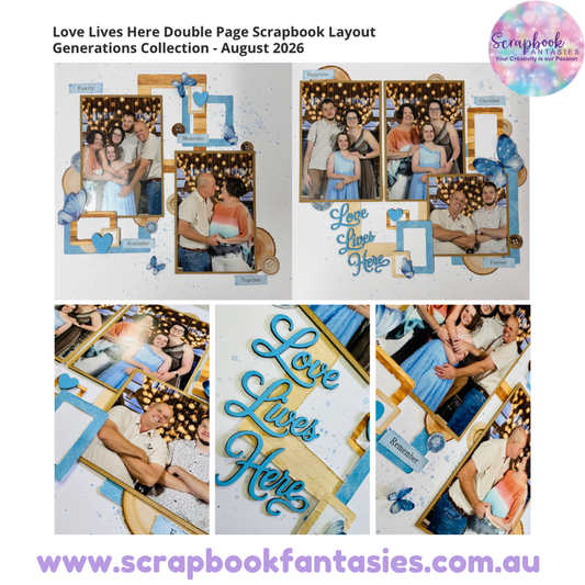 Generations Friday Night Scrap-Along Scrapbooking Kit by Alicia Redshaw - 28 August 2026