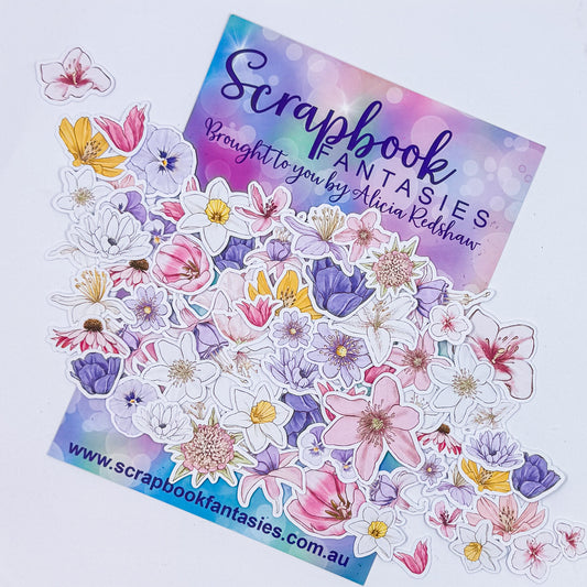 Happyland Colour-Cuts - Flowers (over 65 pieces) 20776