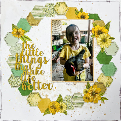 Hexagon Alotomy Friday Night Scrap-Along Class Kit by Naomi-Jon and Alicia Redshaw - 20 June 2025