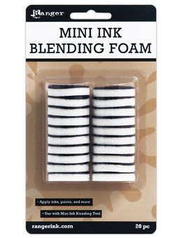 Ranger Mini Ink Blending Foam 20 pack - Round IBT40972