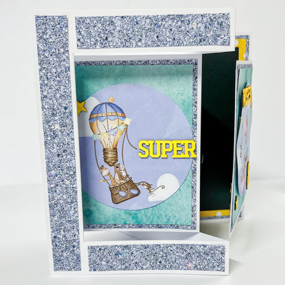 ScrapBox Week Cardmaking Class Kit - Fun Fancy Fold Birthday Card - Week 5/2024 (Tuesday 30 January @9.30am)