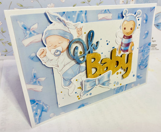 Babies Cardmaking Class Kit - Little People Super Weekend Class 7 - Saturday 13 July 2024