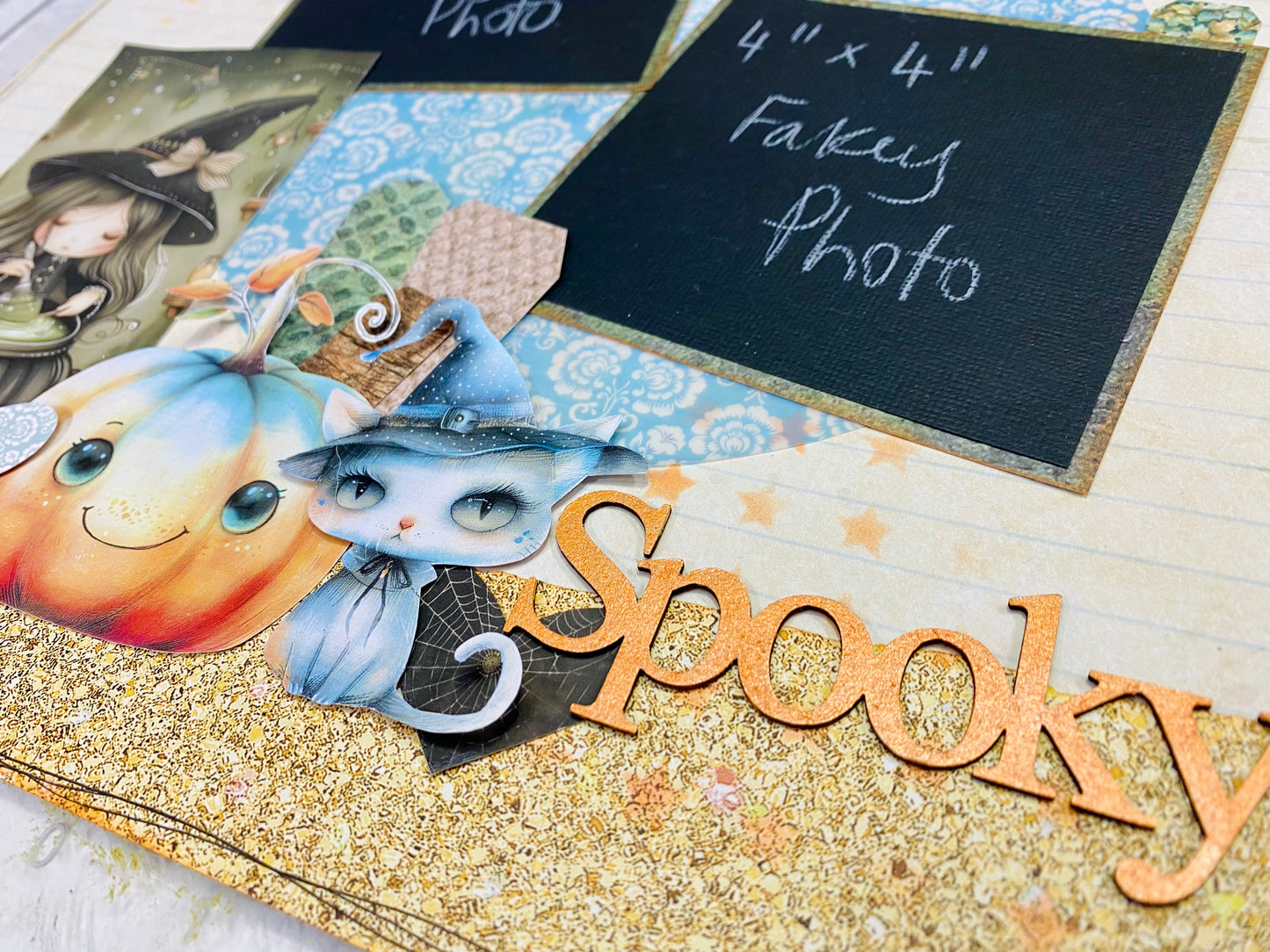 Spooky Little Witch  Cute-a-ween Saturday Night Scrap-Along Kit - 14 Sep 2024