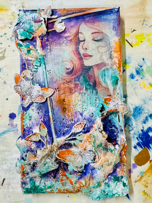 Mixed Media Bundle by Naomi-Jon Redshaw - Monday 4 & 28 August 2025 at 7pm (mmb428825)