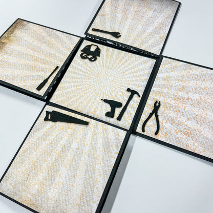 Construction Zone Exploding Box Card Friday Night Card-Along Class Kit - 22 August 2025