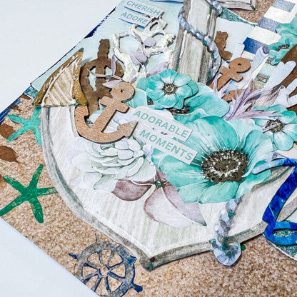 Island Sands Sunday Night Scrap-Along Scrapbook Layout Kit by Naomi-Jon Redshaw - 29 March 2026