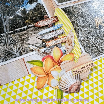 Sunlovin' Double-Double Scrapbook Layout Kit by Alicia Redshaw