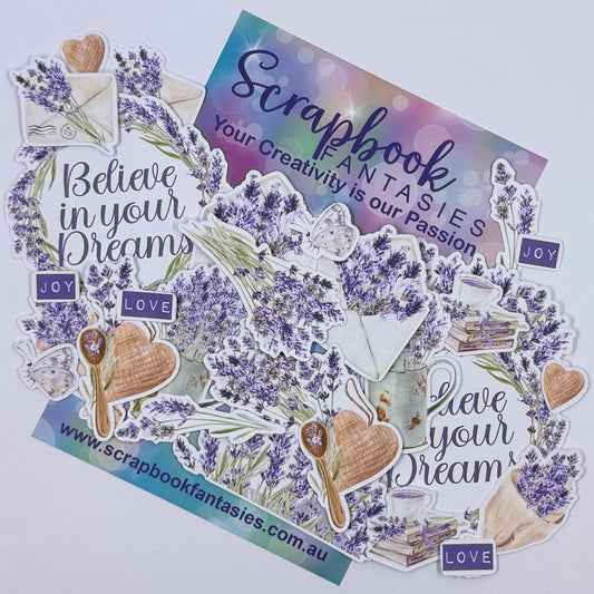 Lavender Dreams Colour-Cuts - Believe in your Dreams (28 pieces) 13550