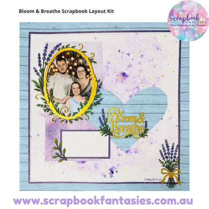 Lavender Dreams Friday Night Scrap-Along Scrapbooking Kit by Alicia Redshaw - 7 August 2026
