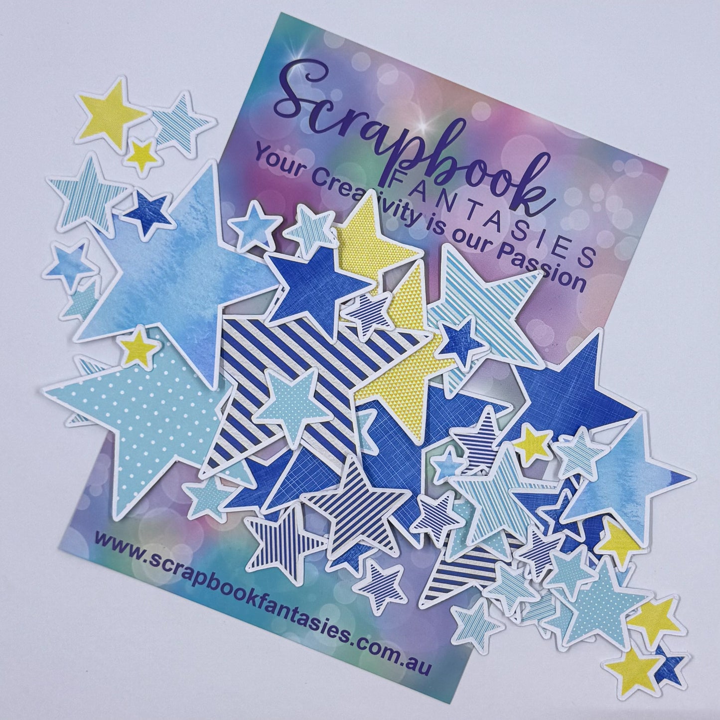 Lots of Stars Colour-Cuts - Sunlovin' (over 50 pieces) 20749