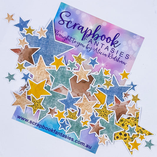 Lots of Stars Colour-Cuts - Western Girl (over 50 pieces) 20712