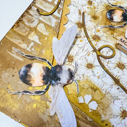 Magical Memories Dimensional Bees Saturday Night Scrap-Along Scrapbook Layout Kit by Alicia Redshaw - 28 March 2026