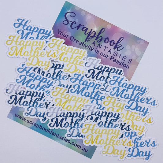 Mediterranean Vibes Colour-Cuts - Happy Mother's Day (over 12 pieces) 20902