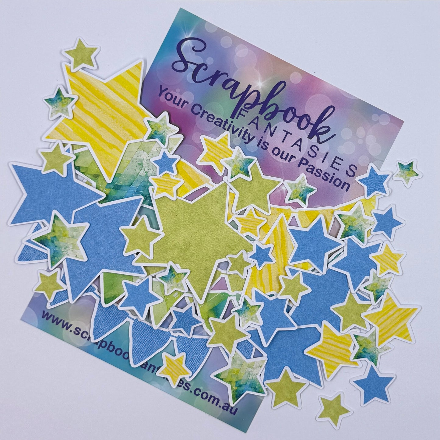 Mediterranean Vibes Colour-Cuts - Stars & Banners (over 50 pieces) 20903