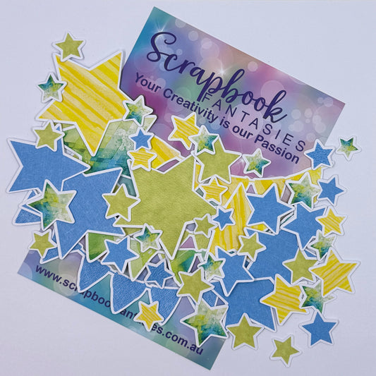 Mediterranean Vibes Colour-Cuts - Stars & Banners (over 50 pieces) 20903
