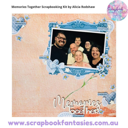 Memories Together Scrapbook Layout Kit by Alicia Redshaw (picture only kit)