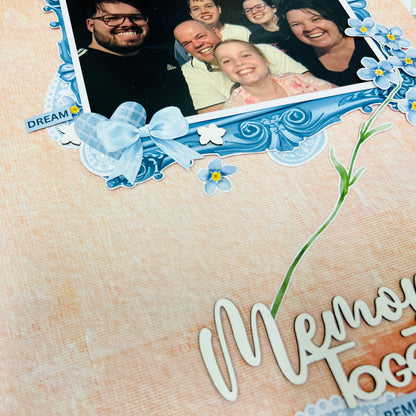 Memories Together Scrapbook Layout Kit by Alicia Redshaw (picture only kit)