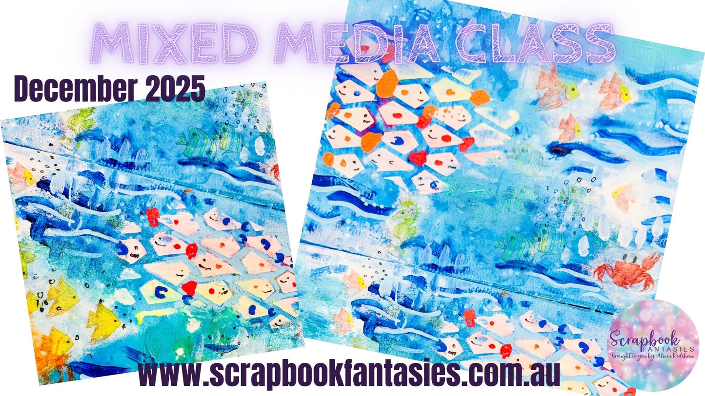 Mixed Media Bundle by Naomi-Jon Redshaw - Friday 20 December at 7pm - mmb201225