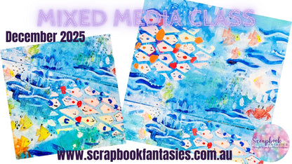 Mixed Media Bundle by Naomi-Jon Redshaw - Friday 20 December at 7pm - mmb201225
