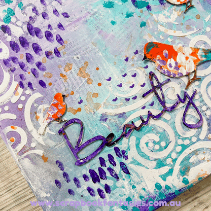 Mixed Media Canvas Class Kit by Naomi-Jon Redshaw - Monday 15 December 2025