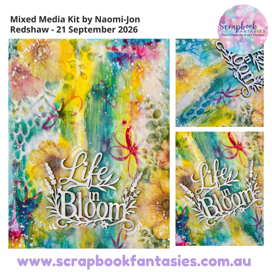 Mixed Media Kit by Naomi-Jon Redshaw - 21 September 2026