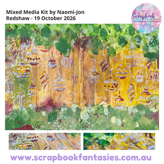Mixed Media Kit by Naomi-Jon Redshaw - 19 October 2026