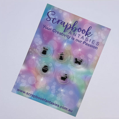 Mixed Media Mini Mark Maker Set 7 - 5 pieces - mmm7