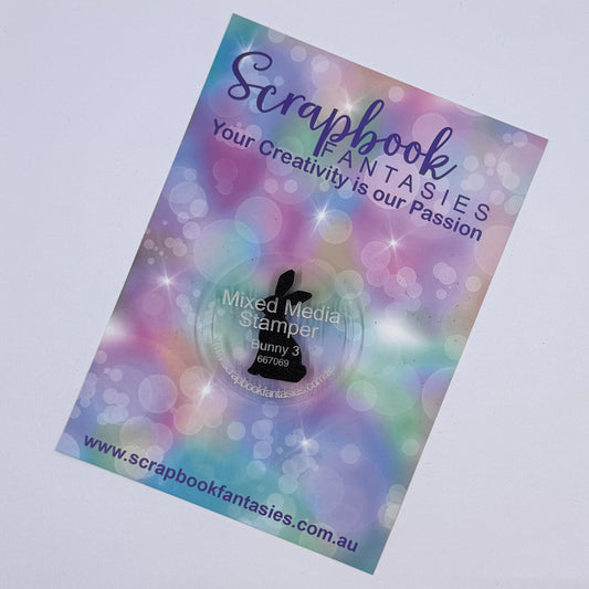 Mixed Media Stamper - Foam Stamp - Bunny 3 667069