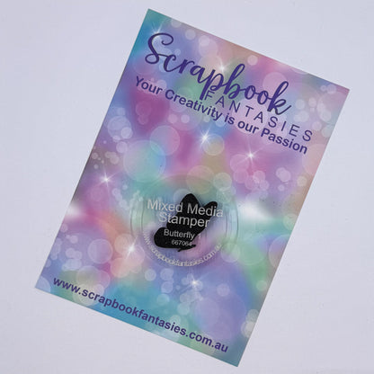 Mixed Media Stamper - Foam Stamp - Butterfly 1 667064